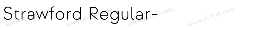Strawford Regular字体转换 Strawford Regular字体转换